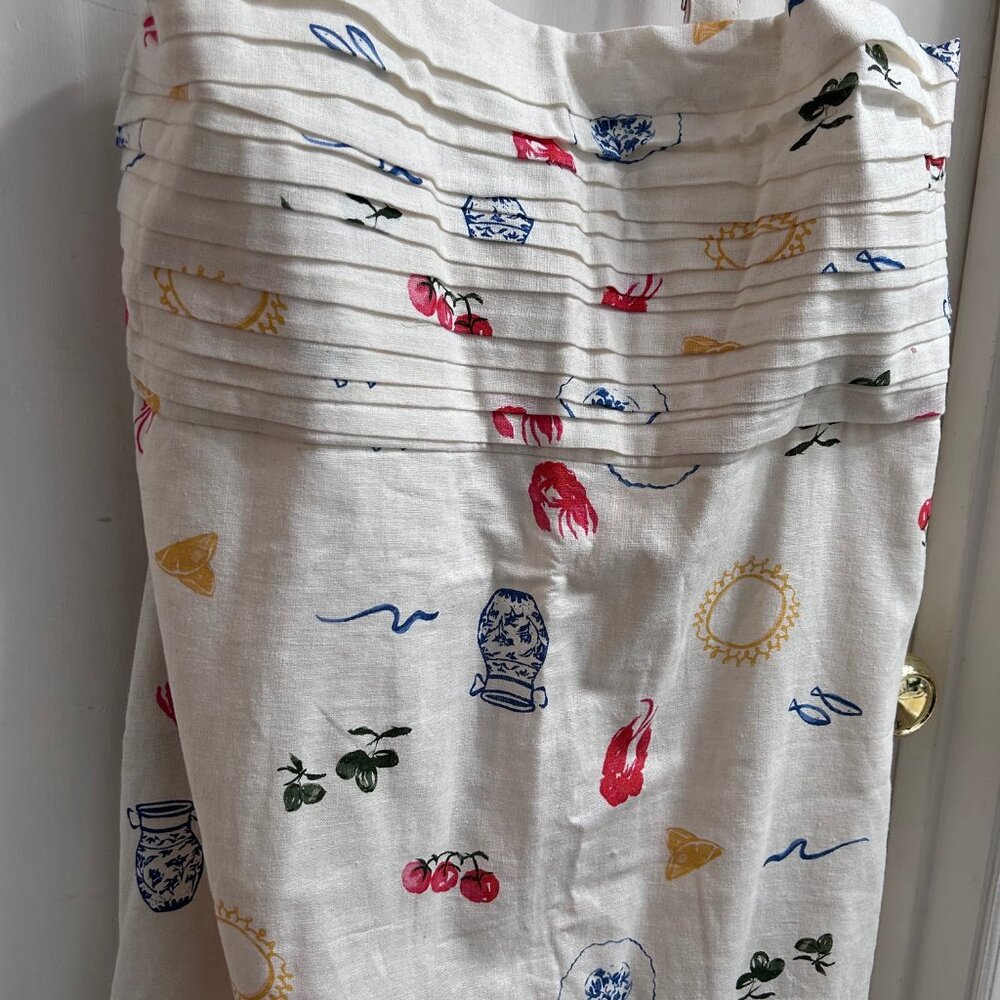 Nwt Abercrombie Emerson Linen-Blend Skort Xlt - image 2
